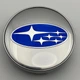 Колпачок Subaru 60 мм 56 мм заглушка в диск субару серебро - изображение 2