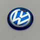Наклейка на ключ VW Фольсваген синяя 14 мм Volkswagen - изображение 3