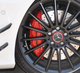 Колпачок на литые диски Mercedes AMG 0004000900 черные с красным 75 мм 70 мм 14 мм мерседес заглушка - изображение 3