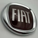 Емблема значок на капот Fiat Фіат 95 мм червоний хром - зображення 6