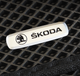 Шильдик на авто коврик Skoda шкода - изображение 2