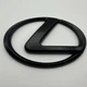 Значок Эмблема LEXUS лексус 150 мм 105 мм черный - изображение 1