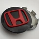 Колпачок для дисков Honda 08W17-SEA-6M00 69 мм 64 мм черный с красным .логотипом заглушка хонда - изображение 1