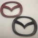 Mazda знак мазда значок задня емблема кришку багажника 105 мм чорна - зображення 3