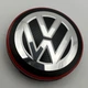 Колпачки для дисков Volkswagen 56 мм 52 мм 6C0601171 заглушки фольцваген GTI черные с красным - изображение 7