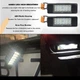 Підсвітка номера Canbus LED Mercedes-Benz Vito W639 Viano W639 Sprinter W906 мерседес спринтрер вито 1 штука - зображення 5