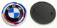 Значок BMW 82mm Эмблема БМВ на капот багажник 51148132375 82 мм Юбилейная 50 лет Yeas performance Mpower - изображение 5