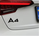 Шильдик табличка для Audi A4 чорний ауді - зображення 4