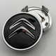 Колпачок Citroen 9670585977 60 мм 56 черный с хром логотипом заглушка в диск ситроен - изображение 1