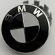 Колпачок на литые диски BMW черно-белая 36136783536 БМВ 68 мм 65 мм заглушка - изображение 1