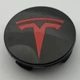Колпачки на литые диски Tesla 6005879-00-A 57 мм 50 мм черные красные заглушки в диски тесла - изображение 4