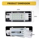 LED-підсвітка номера Renault Captur Kaptur Espace Scenic Latitude Laguna Zoe Dacia Duster рено дача Logan 1 штука - зображення 6