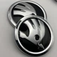 Емблеми (шкода) Skoda 79 мм 89 мм значок new Octavia Tour, A5, Fabia, Rapid, Superb 5J0853621AAUL 80 mm 90 mm - зображення 1