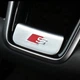 Накладка на кермо Audi Sline Audi Q3 Q5 Q7 A3 A4L A6L A7 A8L 49 мм 28 мм встака в кермо - зображення 1
