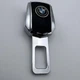 Переходник ремня Bmw безопасности c возможностью пристегнутся удлинитель металл-заглушка карбон бмв - изображение 5