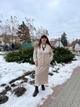 Кардиган жіночий теплий на кнопках люрекс кишені 44 бежевий - зображення 2