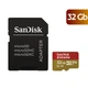 Карта пам'яті 32 Гб з адаптером накопичувач 4K Ultra HD microSD 32Gb Class 10 V30 (R100Mb/s, W60Mb/s) (адаптер SD) - зображення 1