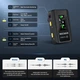 Беспроводная петличная микрофонная система NEEWER CM28 Max, 2 передатчика, запись 8 ГБ, 300 м - изображение 5