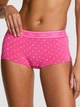 Женские трусики Victoria's Secret (2279978152) Logo Cotton Boyshort S розовые - изображение 1