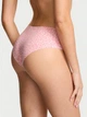 Женские трусики Victoria’s Secret (698532447516) No-Show Cheeky Pink Leo XXL розовые - изображение 2