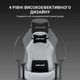 Крісло для геймерів Anda Seat Luna Pro Size L Gray Fabric (AD18T-44-G-F) - зображення 16