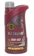 Масло для 4-х тактных двигателей MANNOL Extreme 4T API SN/CF 5W-40, 1 л, синтетика (смаз211) - изображение 1