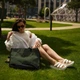 Большая Пляжная Сумка Sand&Beach Хаки (сумка для песочницы с сетчатым дном) - изображение 5