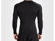 Рашгард VENUM Contender Mens Long Sleeve Rashguard L чорний/білий (5963) - изображение 3