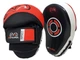 Лапи RIVAL Fitness Plus Punch Mitts один розмір чорний/червоний (5976) - изображение 1