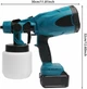 Аккумуляторный электрический пистолет-распылитель Airbrush 800 мл - изображение 4