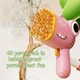 Детский пистолет пулемет на батарейках Bubble Gun Dinosaurus 17 см генератор мыльных пузырей автоматический Розовый - изображение 3