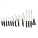 Набор ножей кухонных профессиональный MiracleBlade Knife Set 13in1 PRO, нержавеющая сталь, с ножницами - изображение 3