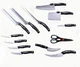 Набор ножей кухонных профессиональный MiracleBlade Knife Set 13in1 PRO, нержавеющая сталь, с ножницами - изображение 5