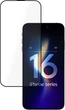 Szkło ochronne 3MK HardGlass Max Lite do Apple iPhone 16 Pro Black (5903108604581) - obraz 1
