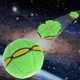Мяч-запускалка складной PHLAT BALL плоский мяч трансформер шар-летающая тарелка фрисби шар - изображение 2