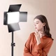 Видеосвет лампа студийного освещения Nova Pro Led600 регулировка яркости и цвета свечения - изображение 11