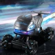 Машинка на радиоуправлении HyperDrift 28см Гоночный вездеход Акула с парогенератором и подсветкой Сине-черный - изображение 5