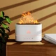 Увлажнитель воздуха с имитацией пламени и дыма Air Purifier 3D-Flame 0.25л ароматизатор, питание USB Type-C, подсветка Белый - изображение 8