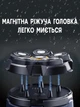 Електробритва чоловіча XO CF21-IPX6 бездротова роторна для вологого і сухого гоління, водонепроникна - зображення 6