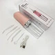 Ирригатор для чистки зубов и полости рта Oral Irrigator с аккумулятором и сменными насадками Pink - изображение 5