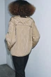 Двухсторонняя стеганная куртка Zara Woman Collection XS экрю/хаки, арт.2969/240/071 - изображение 3