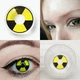 Жовті контактні лінзи ELITE Lens Радіація 2 шт - зображення 1
