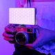 LED лампа на прищепке светодиодная черная с RGB светом для видео и фото съемки TikTok - изображение 8