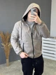 Вітровка Soft чоловіча весняна осіння спортивна з капюшоном XXL сіра (26650) - зображення 5