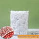 Пакеты для продуктов на резинке на тарелки прозрачные 100шт. Крышки-чехлы на емкости для хранения продуктов - зображення 1