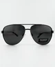 Солнцезащитные очки капли Авиаторы POLARIZED P311 С.3 с Поляризацией черный - изображение 4
