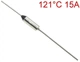 Термопредохранитель 121°C 15А250V RY01 (пр40139) - изображение 1