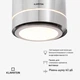 Островная вытяжка Klarstein Tron Ambience 540 м³/час (10032579) - изображение 3