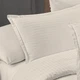 Постельное белье Altinbasak с простыней на резинке. Поплин Ivory-Евро - изображение 2