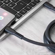 Кабель Proove Eternal Type-C to Type-C 60W (2m) light blue - зображення 3